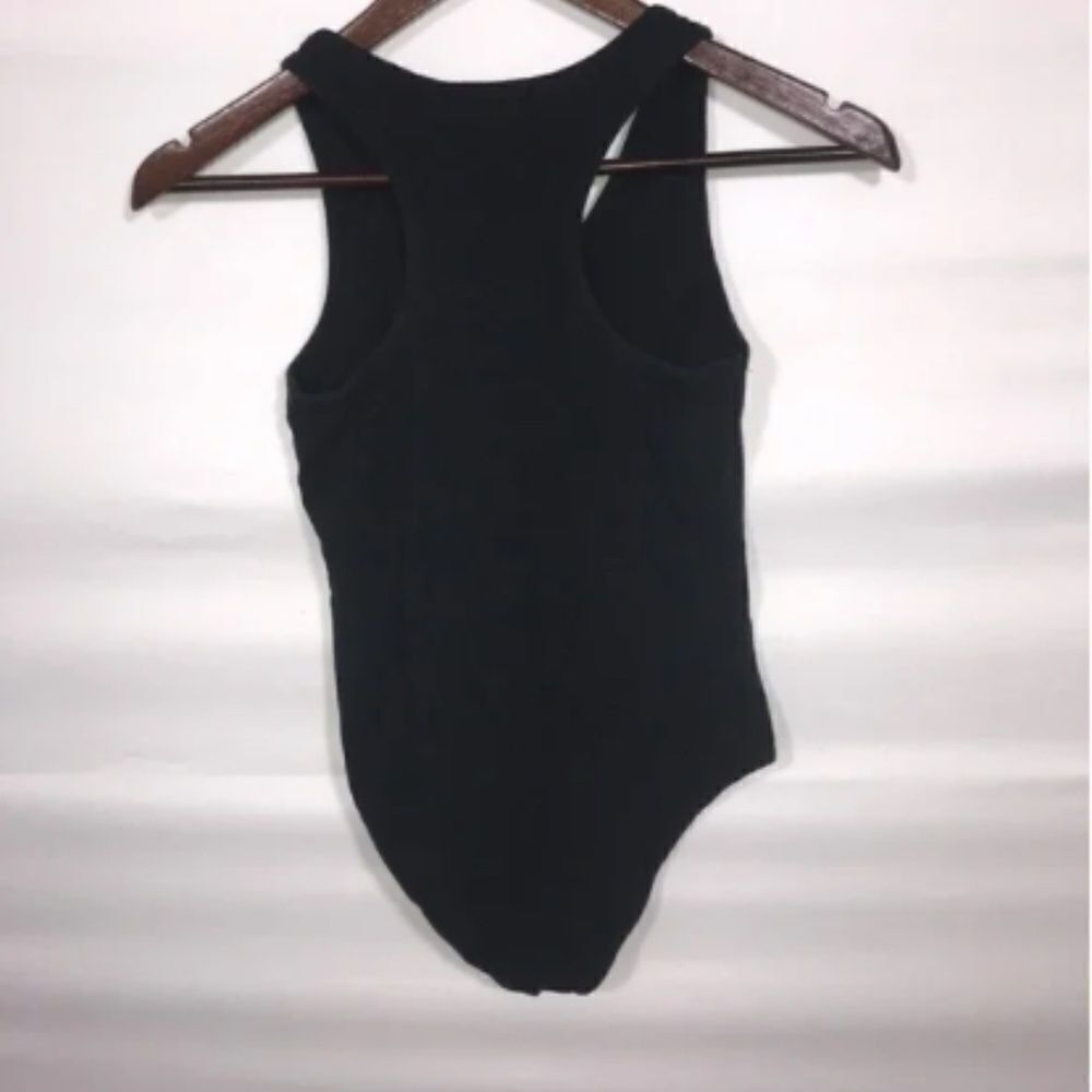 Ambiance Black One Piece Bodysuit - Picture 6 of 7